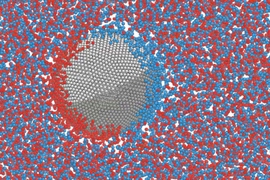 MIT researchers have discovered a phenomenon that could be harnessed to control the movement of tiny particles floating in suspension. This approach, which requires simply applying an external electrical field, may ultimately lead to new ways of performing certain industrial or medical processes that require separation of tiny suspended materials.