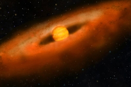 Researchers at MIT, the University of Oklahoma, and elsewhere, with the help of citizen scientists, have identified a brown dwarf with a disk that is the youngest of its kind within about 100 parsecs of Earth. The brown dwarf, named W1200-7845 and depicted in this image, appears to have the kind of disk that could form planets.