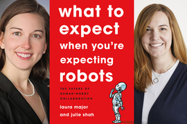 THe book with authors Julie Shah and Laura Major