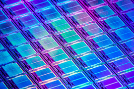 solid state memory wafer
