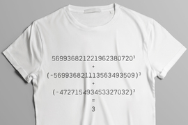 shirt with the solution to 3