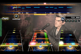 screenshot of Rock Band 4