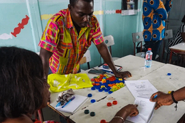 A PEN teacher workshop in Ghana