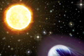 Astronomers spot a giant planet that is as light as cotton candy