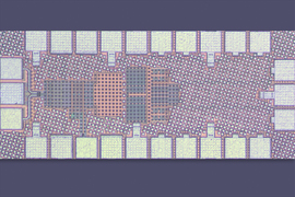 A wireless receiver chip