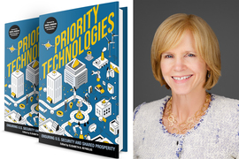 The book, “Priority Technologies: Ensuring U.S. Security and Shared Prosperity, ” and Elisabeth Reynolds.