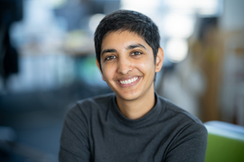 Closeup Ila Kumar portrait