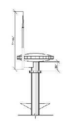 The USS Tarawa contains two major antennas on its mast. Clockwise from top left: a photo of the superstructure containing the antennas, the Cyrax 3-D data points of the structure, the resulting 3-D model of the mast, and a 2-D drawing the the mast's antenna with accurate dimensions, created when the model was exported to a CAD program.