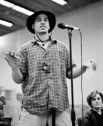 Black Student Union president Daniel W. Rodriguez comments on the role of the BSU in buliding a community among MIT students of color at the Race2000 panel discussion.