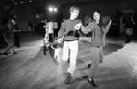 Charm School also offered dancing skills, clearly mastered by Ben Martens, a senior in chemical engineering, and freshman Flora Lee.