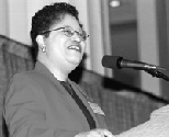 Dr. Shirley Jackson, president of RPI and an MIT alumna, delivers the Martin Luther King Jr. Celebration's keynote address.