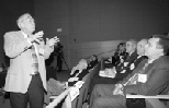 Harvard's Robert Corell gave one of the keynote speeches at the Department of Civil and Environmental Engineering anniversary conference last week.