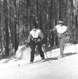 Jessica Kleiss (right) and an MIT teammate compete in the division championship in New Hampshire last month.