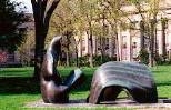 Henry Moore
Three-Piece Reclining Figure, Draped, 1976
bronze 8'83/4" x 15'7" x 8'8"
Gift of the Eugene McDermott Family and Other Friends of MIT