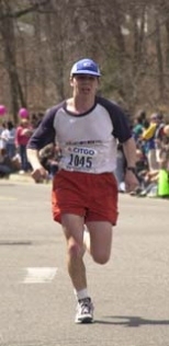 Dan Feldman, a junior in civil and environmental engineering, was MIT's top finisher in the Boston Marathon, with a time of 2:30:51.