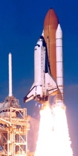 Space Shuttle Columbia's final launch from Pad 39A at the Kennedy Space Center on the morning of Jan. 16, 2003.