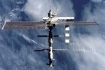 The International Space Station in late 2002.
