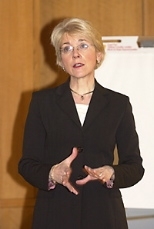 District Attorney Martha Coakley and her team gave a talk at MIT on drugs, alcohol and sexual assault for those who deal with these problems at the Institute.