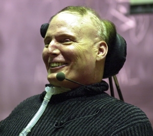 Actor and activist Christopher Reeve