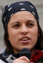 "Speak in one unified voice: we will not stand for this!"
Christine Ortiz
Junior in political science