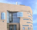 Computer rendering of the McGovern Institute, scheduled to open in 2005.