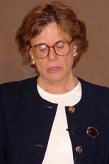 Sheila Widnall speaking at the third annual Brunel Lecture Series on Nov. 4.