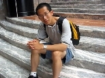Senior Percy Liang takes a brief break from his busy academic and musical schedule.