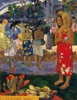 'La Orana Maria' ('Hail Mary'), 1891, by Paul Gauguin. Permanent collection, Metropolitan Museum of Art, New York