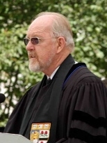 Robert M. Randolph, MIT senior associate dean for students and affiliate minister at Harvard University's Memorial Church, gives the invocation at MIT's 138th Commencement exercises, June 4, 2004.