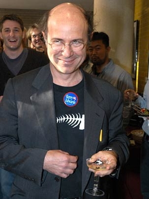 Nobel laureate Frank Wilczek celebrated with colleagues from the Department of Physics at a party held in his honor the day he won the Nobel Prize, Oct. 5.