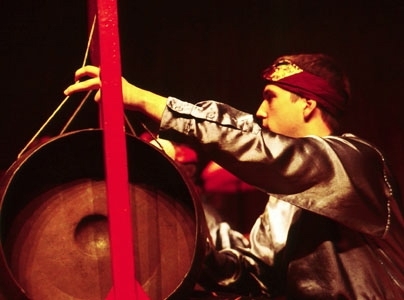 Chris Kline plays the Banyuwangi gongs with the MIT Gamelan Galak Tika. The Balinese-style orchestra performs Nov. 11 in Kresge Auditorium at 8pm.