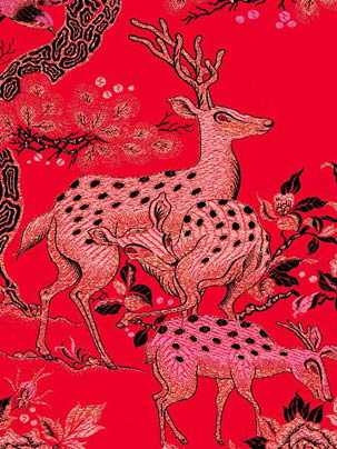 Korean artist Kimsooja combines video and other media to overlay traditional and modern forms. In "The Seven Wishes" (2004), she uses Iris, a fine art inkjet printer, to copy a panel from traditional wedding fabric.