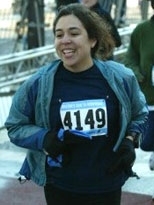 Doctoral student Anita Villanueva will be running the Boston Marathon on Monday.