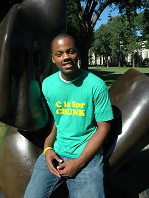 Freshman Jeremy McGee plans to study aerospace engineering at MIT.