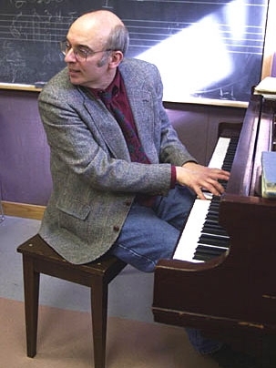 Professor of music Peter Child.