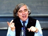 Professor Ernest J. Moniz, pictured at a talk he gave Friday, April 28, is the co-chair of the Energy Research Council. The other co-chair is Professor Robert C. Armstrong.