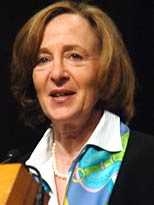 President Susan Hockfield speaks on 'MIT and the Challenge of Energy' at a May symposium devoted to how MIT can contribute to solving the world's energy problems.