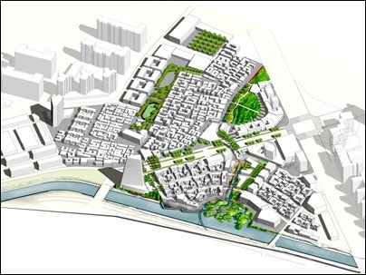 Students' design for urban green space