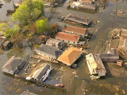 The Ninth Ward in New Orleans in mid-September, 2005. MIT freshmen will use the city as a case study for a new course on "cities at risk."