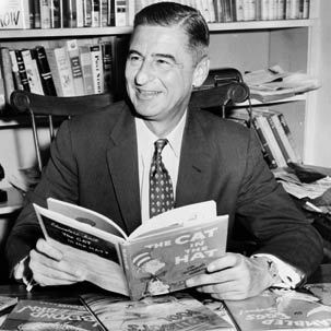Ted Geisel (Dr. Seuss) in 1957.