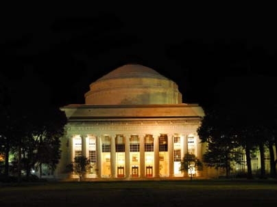 The Great Dome of Building 10 will once again be lit at night, thanks to an anonymous donor's gift of a high-efficiency lighting scheme and a state grant for a new solar array.
