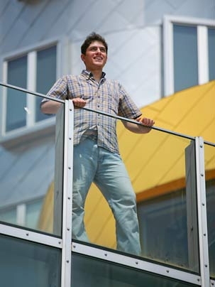 Wissam Jarjoui, 17, has become the first participant in MEET, a program that brings together Israeli and Palestinian youths, to enroll at MIT.