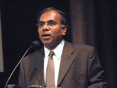 Dean of the School of Engineering Subra Suresh gave the welcoming address at the Emergent India conference, held at Bartos Theatre at the Media Lab on Friday, Sept. 21. <a onclick="MM_openBrWindow('india-suresh-enlarged.html','','width=509, height=583')">
<span onmouseover="this.className='cursorChange';">Open image gallery</span>
</a>
<noscript> <a href="india-suresh-enlarged.html">
<em>(no J...