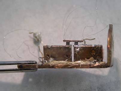 This simple closed circuit module was used by Boston College and MIT researchers to confirm how a re-engineered semiconductor alloy, in bulk form, achieved a significant improvement in performance. The work represents a milestone in thermoelectric research that has numerous applications for everyday products - from semiconductors and air conditioners to car exhaust systems and solar power technolo...