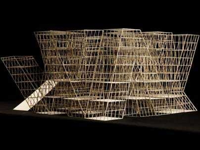 'Jumbled Tubes' by Sarah Dunbar G, winner of a 2008 Laya and Jerome B. Wiesner Award.