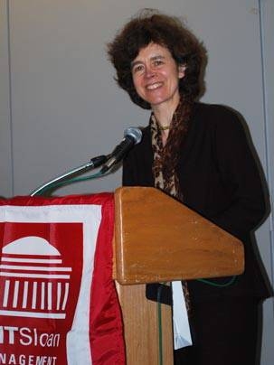 Outstanding Teacher Rebecca Henderson.