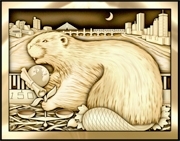 The class of 2011’s Brass Rat ring, whose front is shown here, embodies a clever mixture of design and MIT tradition. The class won the right to enshrine this ring in the MIT 150 Exhibition.