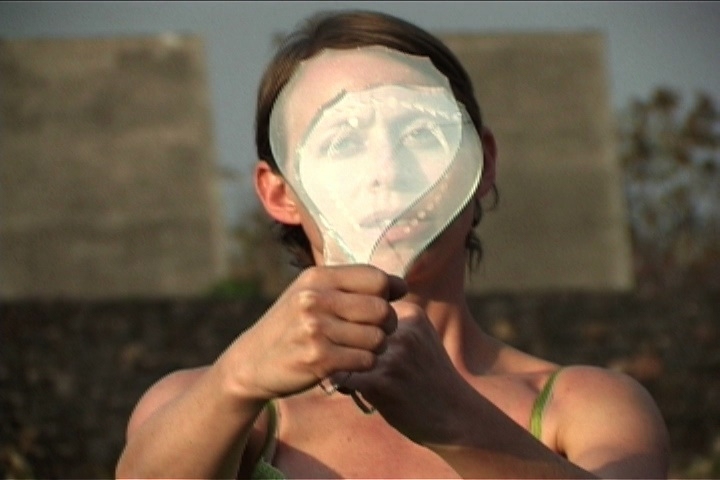 Still from a multi-channel color video installation.