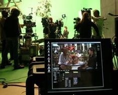 To add backgrounds in post-production, technicians have to know exact camera positions and lens optical parameters used during filming. Currently, visual tracking involves 3,000-pound cranes fitted with rotary measuring devices that lack complete accuracy. Mack's invention puts Intersense optical-inertial and Airtrack inertial sensors onto the camera itself, which precisely record necessary data a...