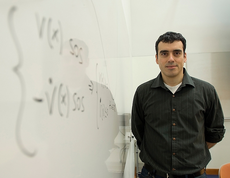 Pablo Parrilo, the Finmeccanica Career Development Professor at MIT’s Laboratory for Information and Decision Systems
